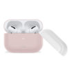 Puro Silicon Case For AirPods Pro With Additional Cap - Ροζ - - APPROCASE1FLUOGRN