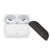 Puro Silicon Case For AirPods Pro With Additional Cap - Άσπρο - - APCASE1WHI