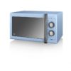 Swan 900W Manual Microwave - Μπλε - - SK14630BLN