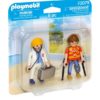 Playmobil Duo Pack Γιατρός και ασθενής - - 70154