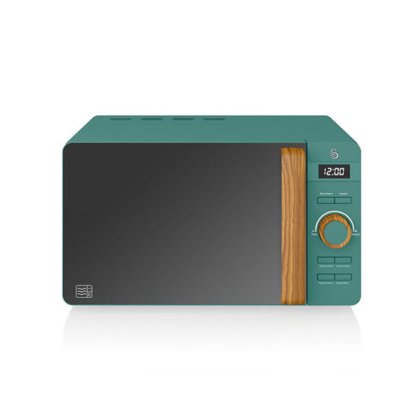Swan 20L Nordic Digital Microwave - Πράσινο