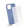 EGOBOO Tempered Glass + Case Rubber TPU Grey (iPhone 12 Pro Max) - - IP12PMTPULIMEGL