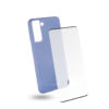 EGOBOO Tempered Glass + Case Rubber TPU Light Violet (Samsung S21 Ultra) - - SS21UTPUTRANGL