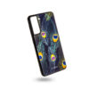 EGOBOO Tempered Glass + Case Rubber TPU Light Violet (Samsung S21 4G) - - SS21TPURUBYGL