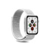 Puro nylon wristband for Apple Watch 38-40mm -"Ice White" Ice White - - AW40SPORTSNPNK