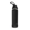 Puro "OUTDOOR" bottles stainless steel with powder coating 750ml Black - - WB750OUTDOORDW1DKBL