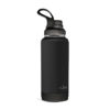 Puro "OUTDOOR" bottles stainless steel with powder coating 960ml Black - - WB900OUTDOORDW1LGREY