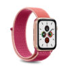 Puro nylon wristband for Apple Watch 42-44mm - Ροζ - - AW44SPORTSPBLUE