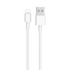 EGOBOO ChargeFlow Cable USB-A to Lightning - White - - EBCAPLTFAB-WHI
