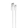 EGOBOO ChargeFlow Cable Mirco USB White - White - - EBCUSBCUSBC-WHI
